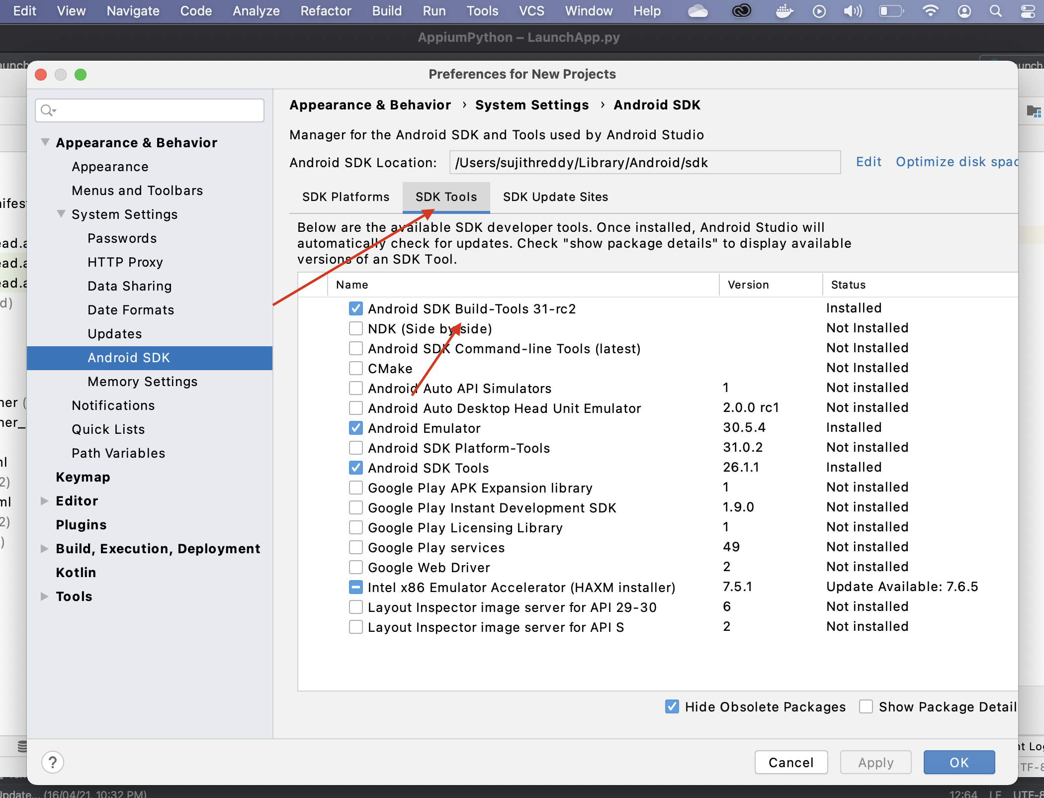 SDK Tools